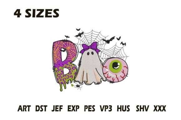 Cute Boo Halloween Embroidery Review