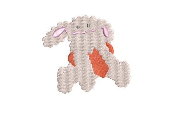 Valentine's Day Bunny Plushie Embroidery Design Review