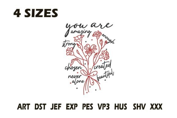 You Are Amazing Embroidery Design Review